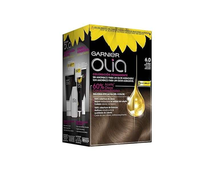 Garnier Olia Permanent Coloring 6.0 Dark Blonde