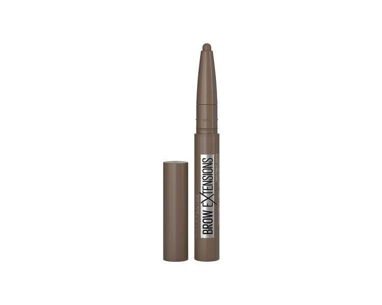 Maybelline New York Brow Extensions Eyebrow Pomade Crayon Defining Eyebrow 04 Medium Brown 1 Count