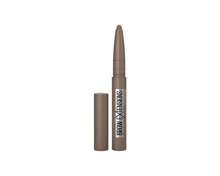 Maybelline New York Brow Extensions Eyebrow Fiber Pomade Crayon 02 Soft Brown