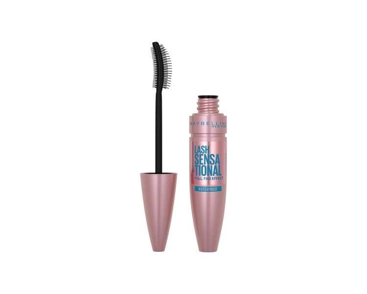 Maybelline Lash Sensational Waterproof Mascara - Black - 9.5ml