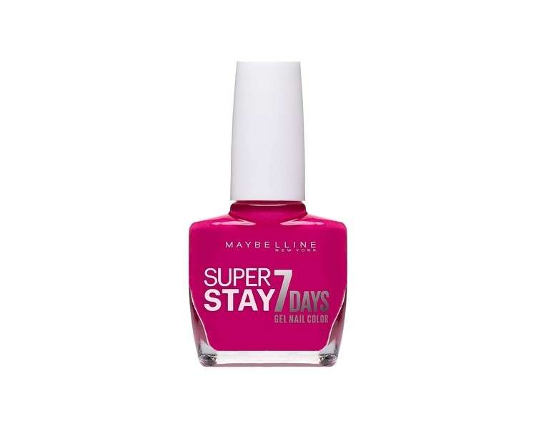 Maybelline Forever Strong Super Stay 7 Day Gel 155 Bubble Gum Nail Polish 10ml