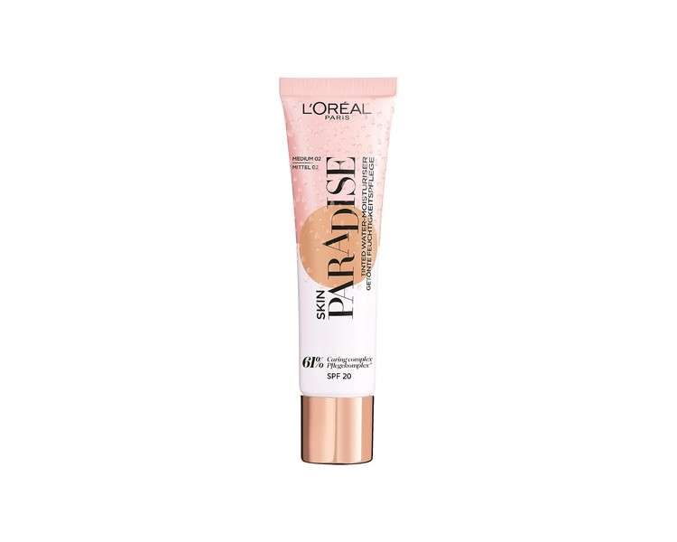 L'Oréal Paris Skin Paradise Tinted Moisturizer Fluid Medium 02 30ml