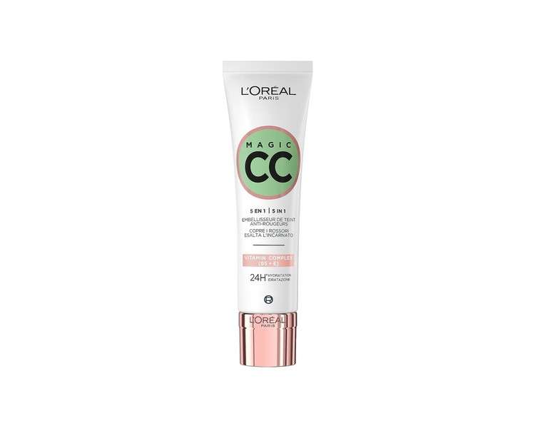 L'Oréal Paris Magic CC Cream with SPF 20 Anti-Redness and Colour Correcting 30ml