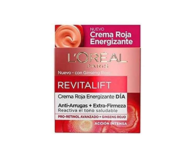 L'Oréal Paris Revitalift Energizing Day Cream with Red Ginseng 50ml