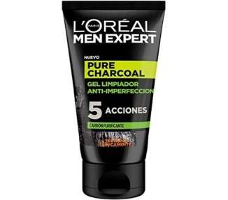 L'oréal Paris Men Expert Pure Charcoal Purifying Cleansing Gel 100ml