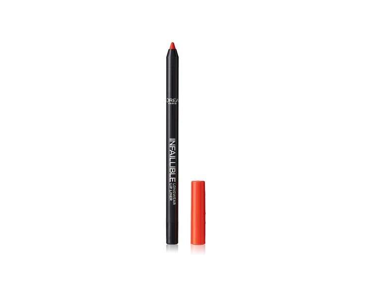 L'Oreal Paris Infallible Lip Liner 203 Tangerine Vertigo 1 Count