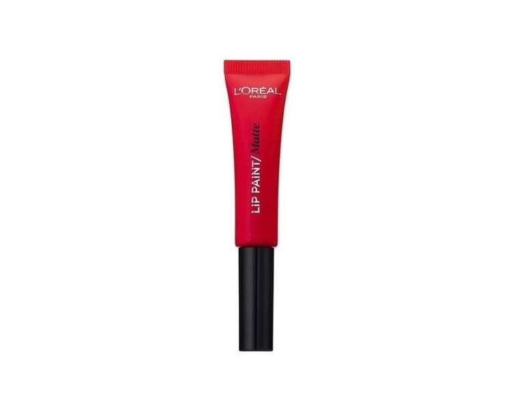 L'Oreal Paris Infallible Lip Paint Matte 204 Red Actually