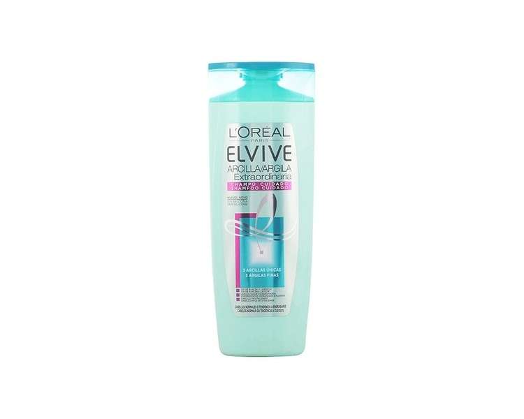 Loréal Paris Elvive Extraordinary Clay Moisturizing Shampoo 370ml