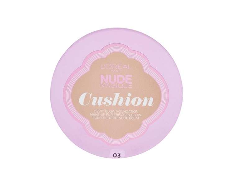 L’Oreal Nude Magique Cushion Foundation SPF25 14.6g – 03 Vanilla