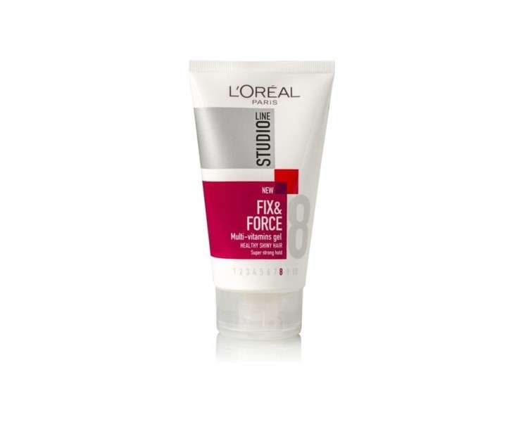 L'Oreal Studio Line Hair Gel Fix & Force 8 150ml