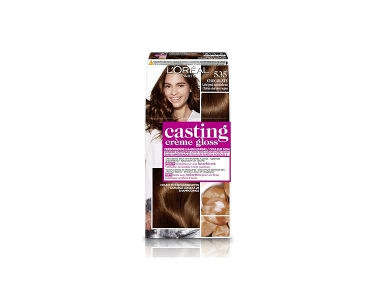 L'oreal Casting Cream Coloring without Ammonia N° 535 Chocolate