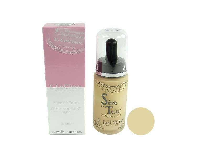 T.LeClerc Make-Up Finish Complexion Tint 01 Clair 30ml