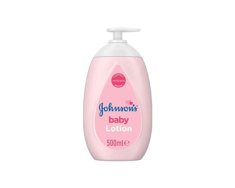 Johnson's Baby Lotion Gentle and Mild for Delicate Skin and Everyday Use 500ml