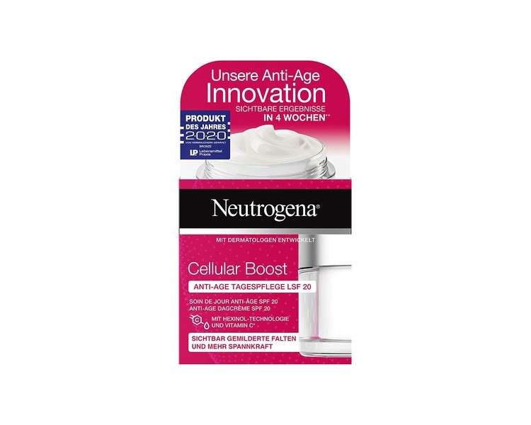 Neutrogena Cellular boost day cream SPF20 50ml