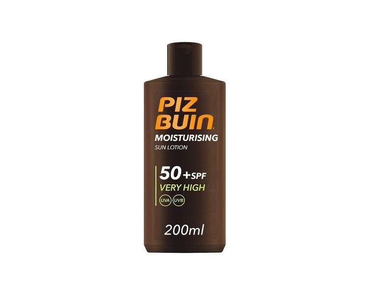 Piz Buin Moisturising Sun Lotion SPF50+ Very High 200ml