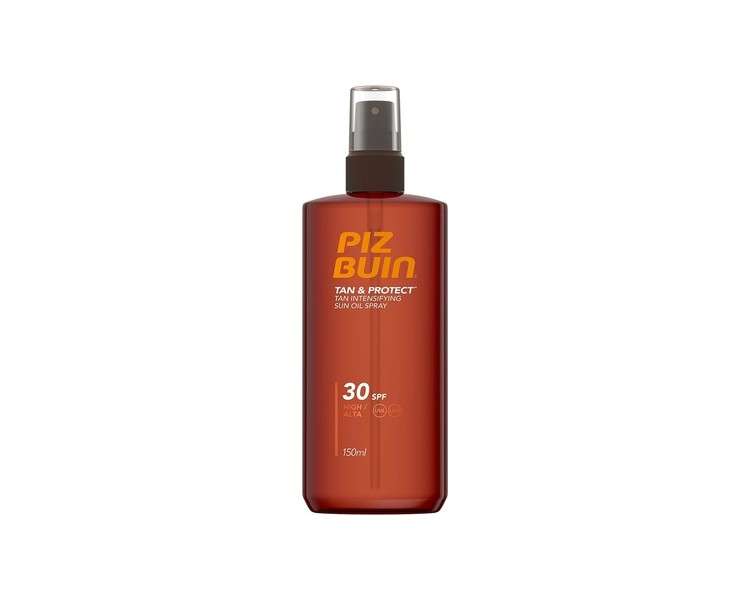 Piz Buin Tan and Protect Tan Accelerating Oil Spray SPF 30 High 150ml