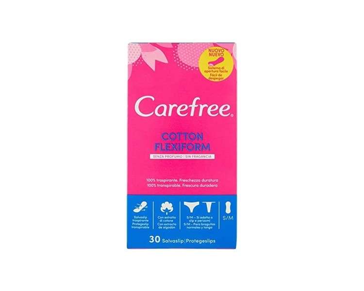 Carefree Flexiform White 30 Count