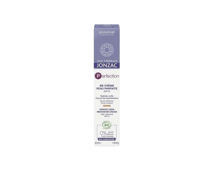 Eau Thermale Jonzac Organic Cosmetic Perfection Perfect Skin BB Cream 40ml