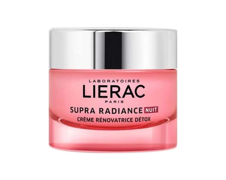 Supra Radiance Nuit Crème Rénovatrice Dètox 50ml Detox - Anti aging & anti wrinkle treatment