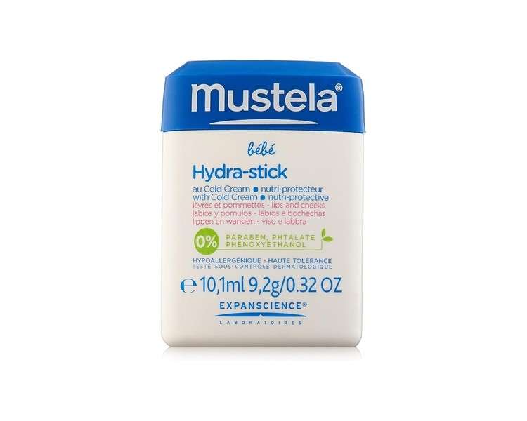 Mustela Nutri-Protective Hydra-Stick with Cold Cream 10g