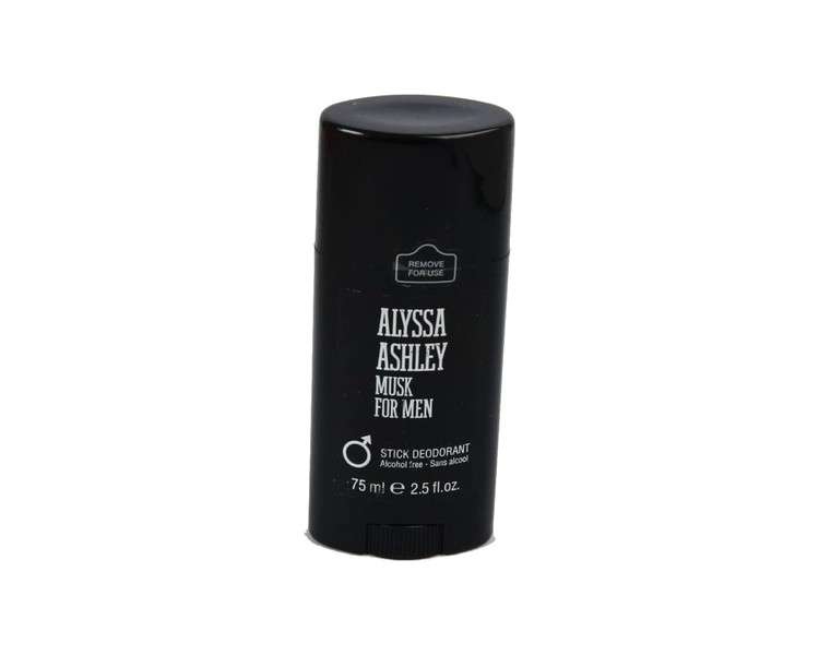 Alyssa Ashley Musk Deodorant Stick for Men 75ml