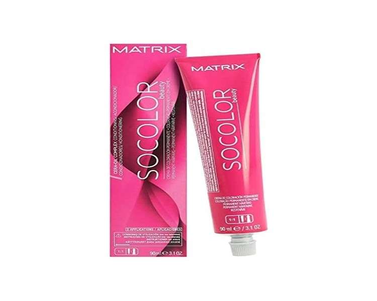 Matrix SoColor Beauty Permanent Hair Color, No. 6VA Dark Blonde Violet  Ash, 90ml