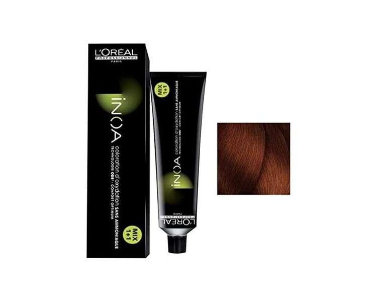 L'Oréal Professionnel Inoa Permanent Hair Colour 5.42 Light Brown Copper Iris 60ml