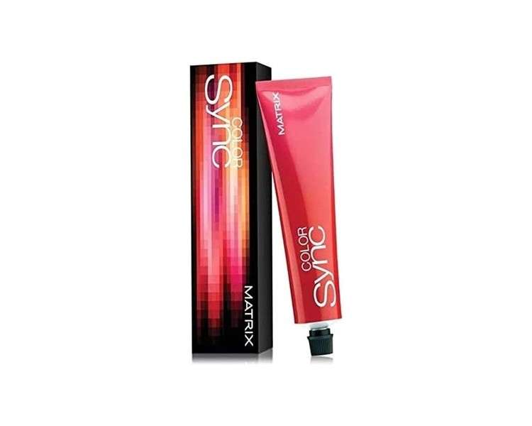 Matrix Color Sync Tone-On-Tone Hair Color 8RC+ Light Blonde Red Copper 90ml