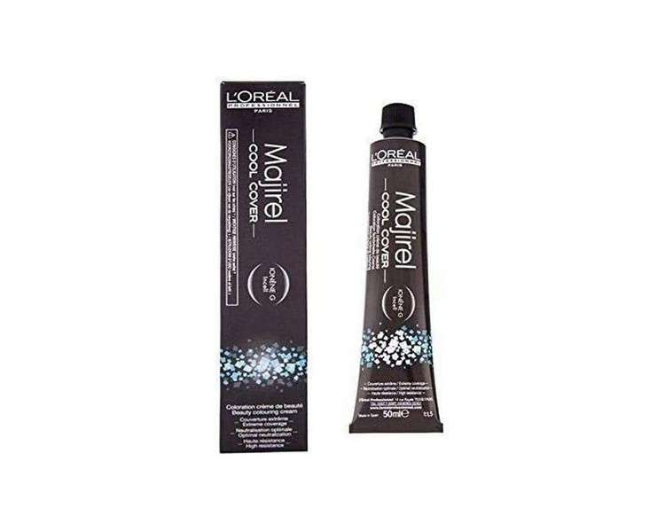 Majirel Cool Cover N°6.17 Dark Ash Blonde Matte Hair Color 50ml