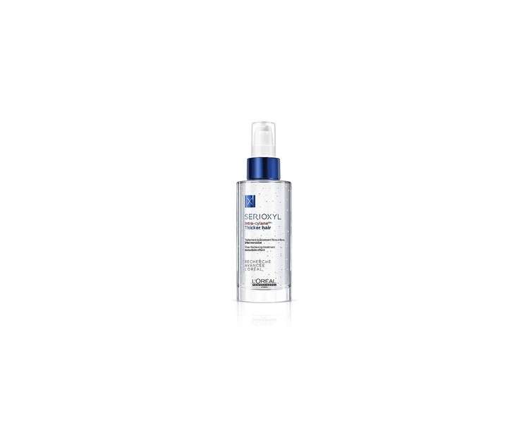 L'Oréal Professionnel Paris Serioxyl Thicker Hair Serum Hair Growth Serum Stimulates Hair Growth & Strengthens for More Hair Volume Hair Care Against Hair Loss 90ml