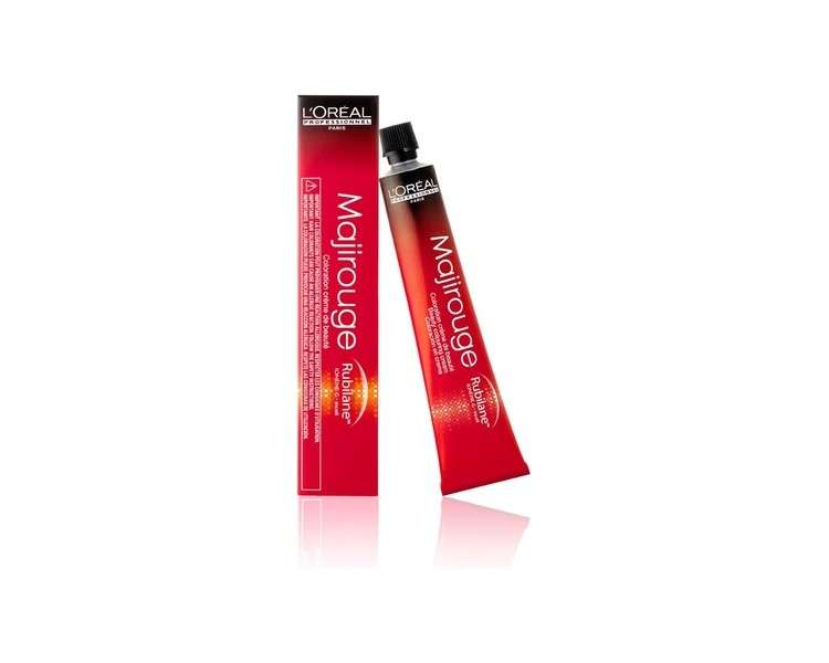 L'Oreal Majirouge DM5 4.60 Light Brown Intense Red Hair  Color 50ml
