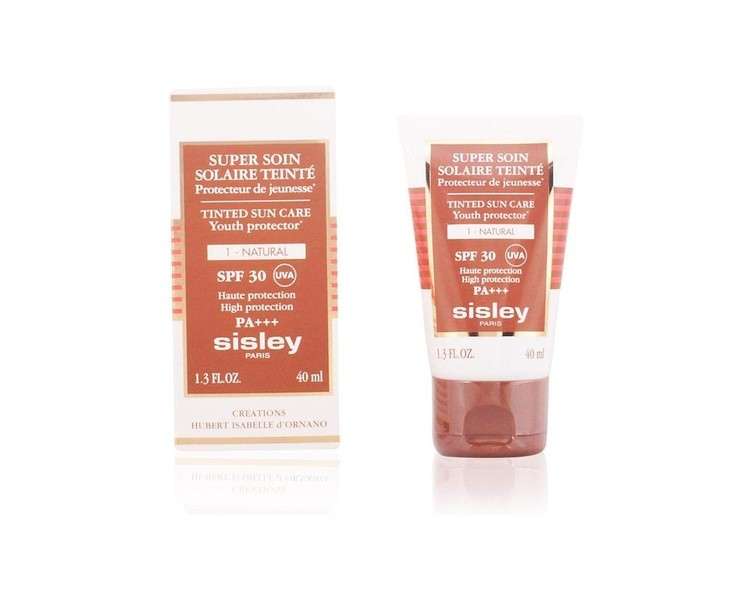 Change title to: Sisley Super Soin Tinted Sun Care Youth Protector Cream Spf 30 No.2 Golden 40ml
