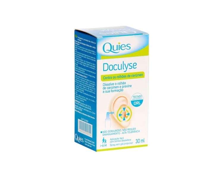 Quies Doculyse Ear Wax Remover Spray 30ml