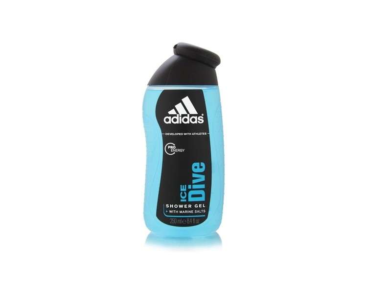 Adidas Pro Energy Ice Dive Shower Gel with Marine Salts 250ml