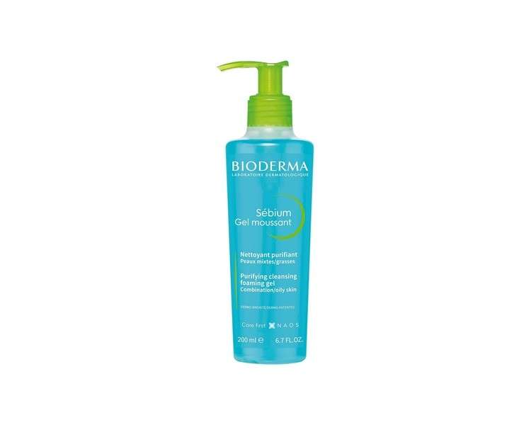 Bioderma Sebium Purifying Cleansing Foaming Gel 200ml