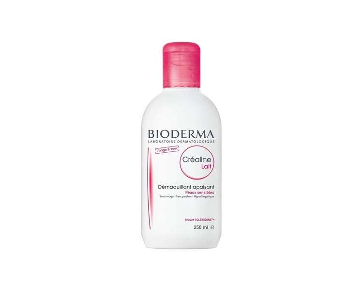 Bioderma Crealine Face and Eye Makeup Remover Cleansing Milk 250ml