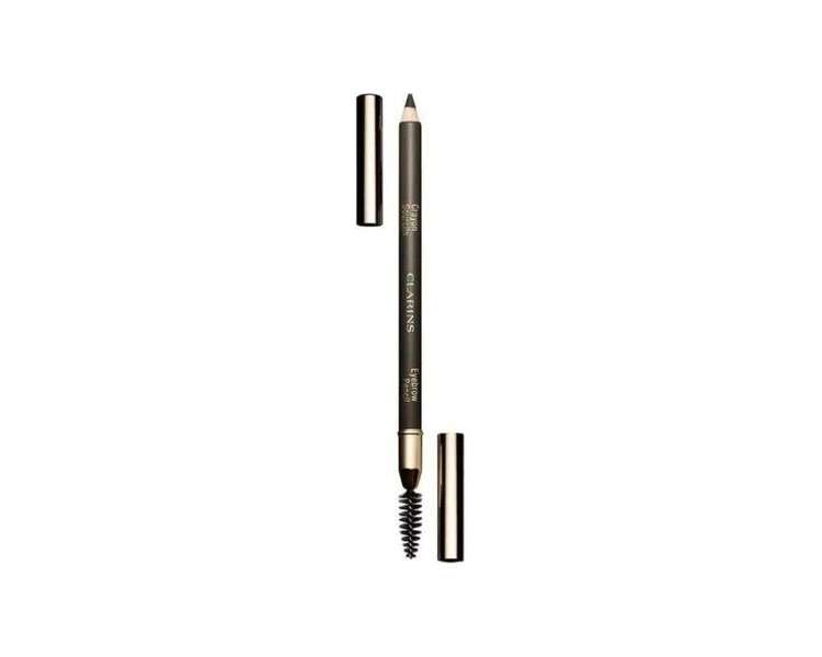 Clarins Eyebrow Pencil 01 Dark Brown 1 Count