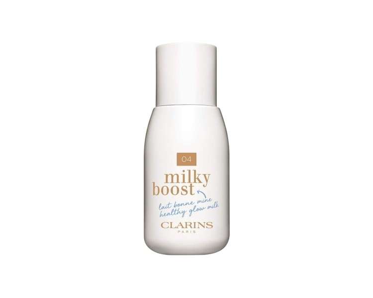 Clarins Milky Boost 04 Milky Auburn Foundation 50ml