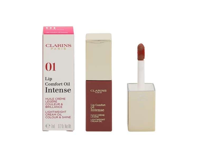 Clarins Lip Comfort Oil Intense - 01 Intense Nude 7ml Lip gloss