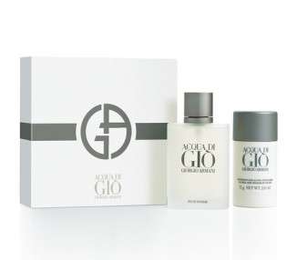 Giorgio Armani Acqua Di Gio Gift Set 100ml Eau De Toilette Spray + 75ml Deodorant