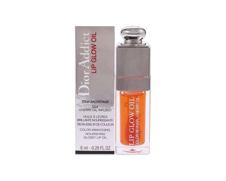 Christian Dior Dior Addict Lip Glow Oil 004 Coral Women Lip Oil 0.2oz 6ml