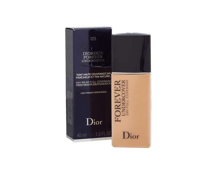 Dior Forever Undercover Full Coverage 025 One Size