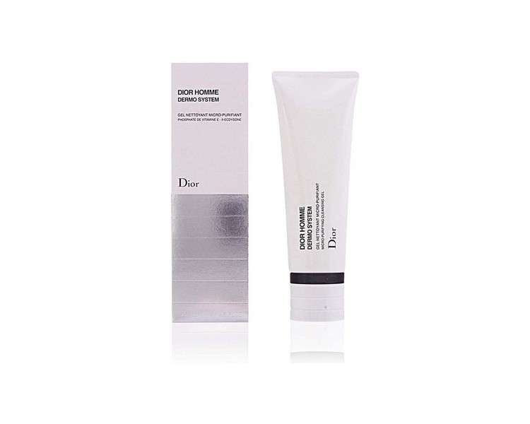 Dior Homme Dermo System Micro-Purifying Cleansing Gel 4.5 Ounce