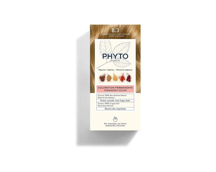Phyto Color Permanent Color 8.3 Light Golden Blonde
