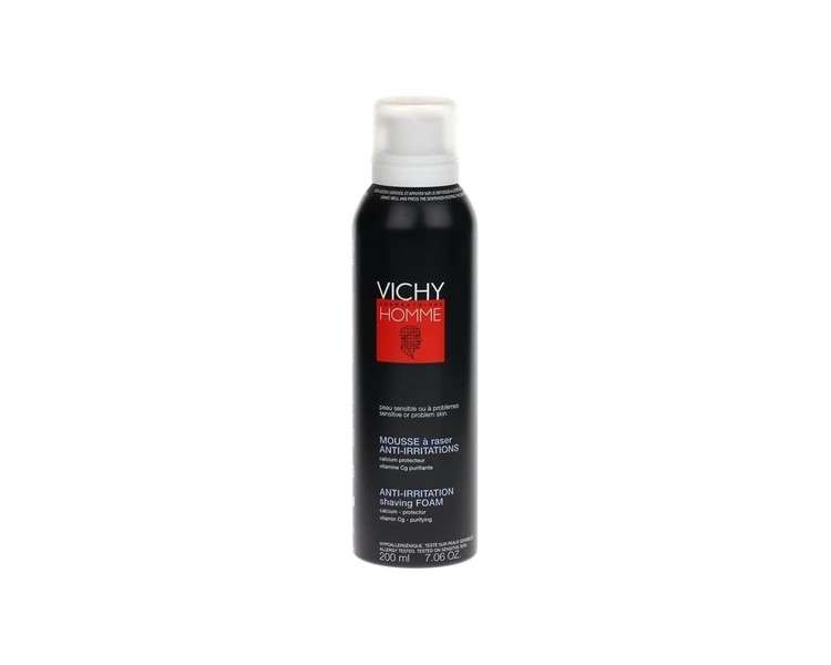 Vichy Homme Anti-Irritation Shaving Cream for Men 200ml