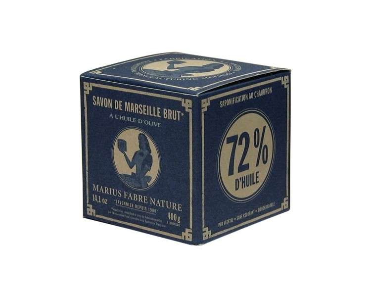 Marius Fabre Pure Marseilles Soap 400g - Vintage Style Box