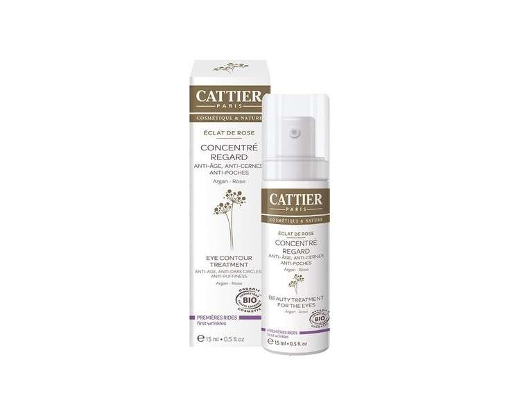 Cattier Rose Eye Contour Treatment 15ml