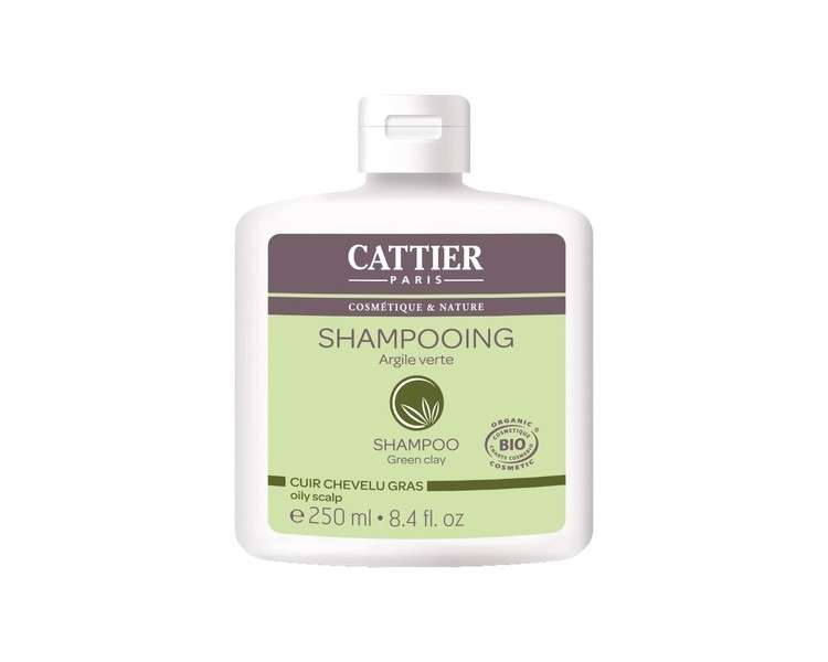 Cattier Green Clay Shampoo for Oily Hair 250ml