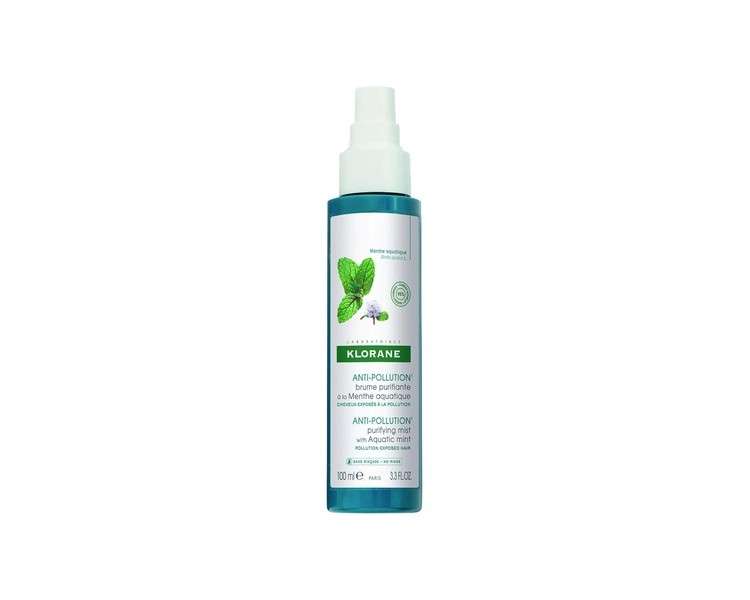 Klorane Purifying Hair Spray with Aquatic Mint 100ml