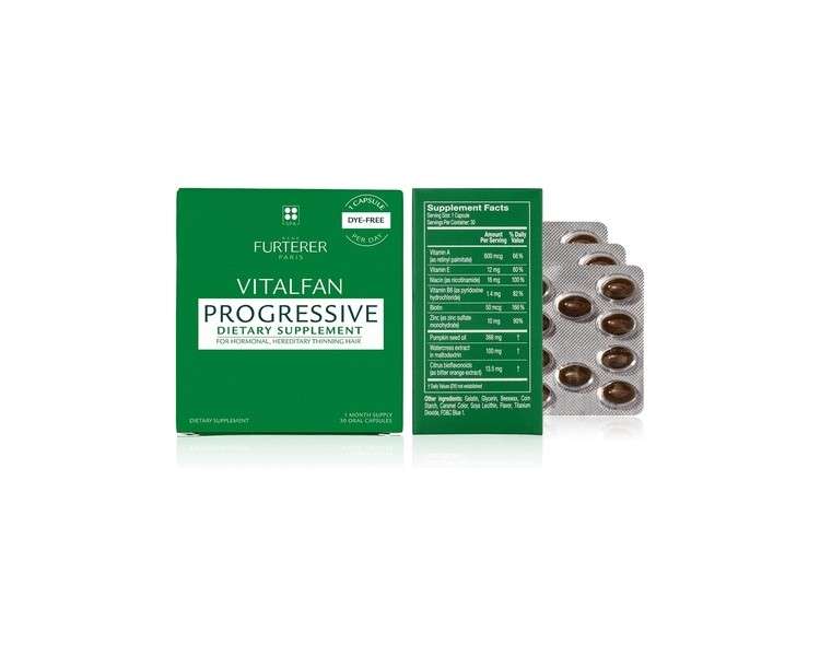 VITALFAN Progressive Hair Loss 30 Capsules